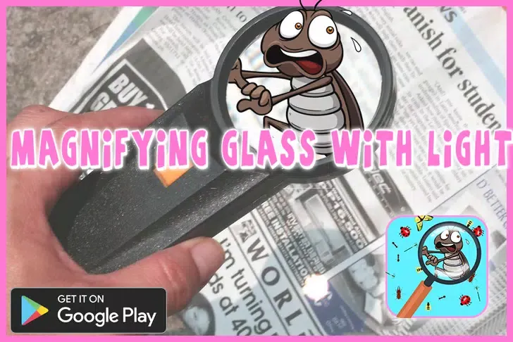 magnifying glass for android + Microscope app Screenshots