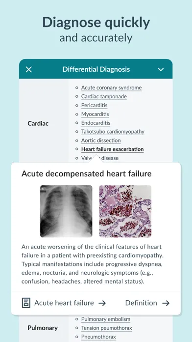 AMBOSS Medical Knowledge Screenshots