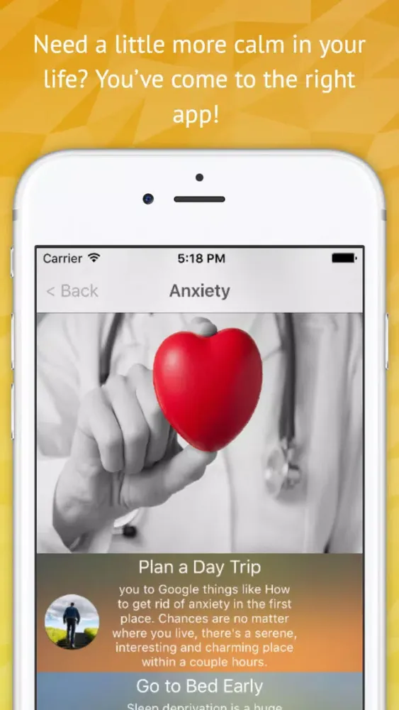 Stop Anxiety Now: meditation & simple guided mindfulness to sleep, relax, breathe スクリーンショット