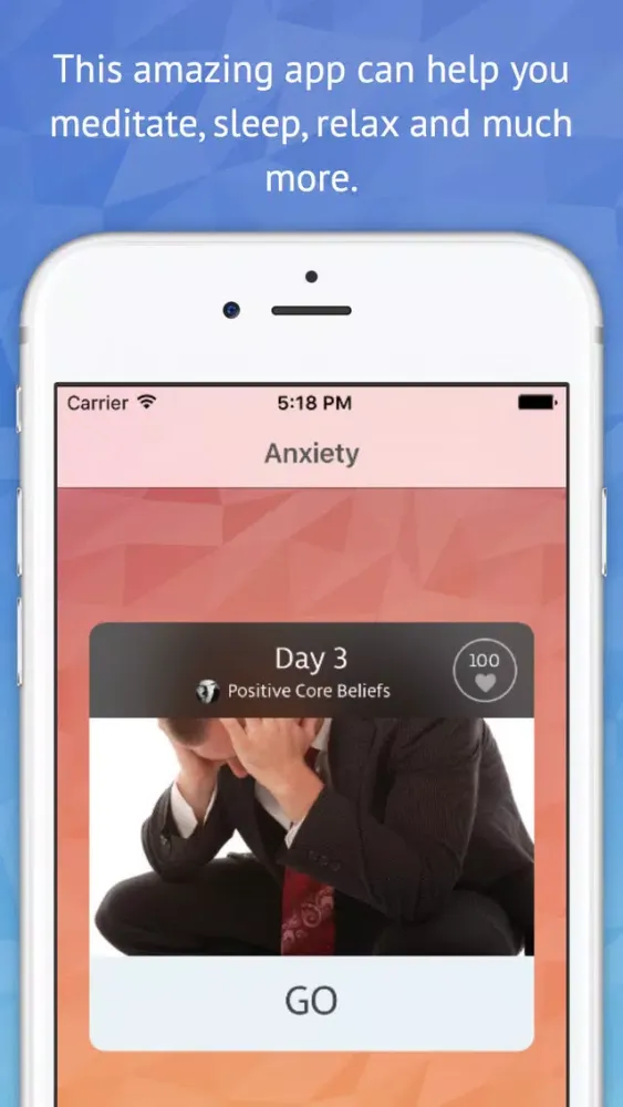 Stop Anxiety Now: meditation & simple guided mindfulness to sleep, relax, breathe スクリーンショット