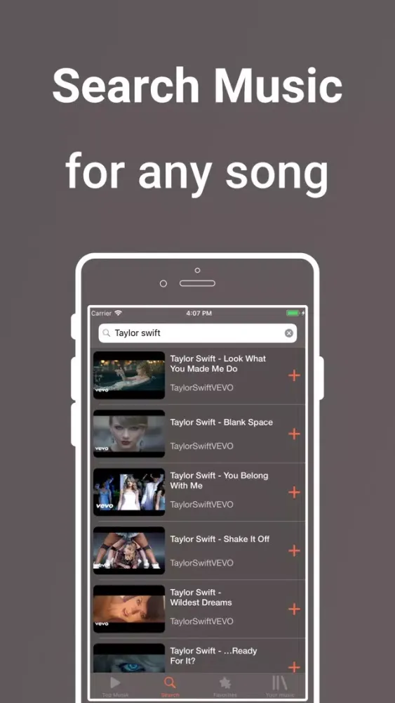 Tangkapan skrin Snaptube - Unlimited Music