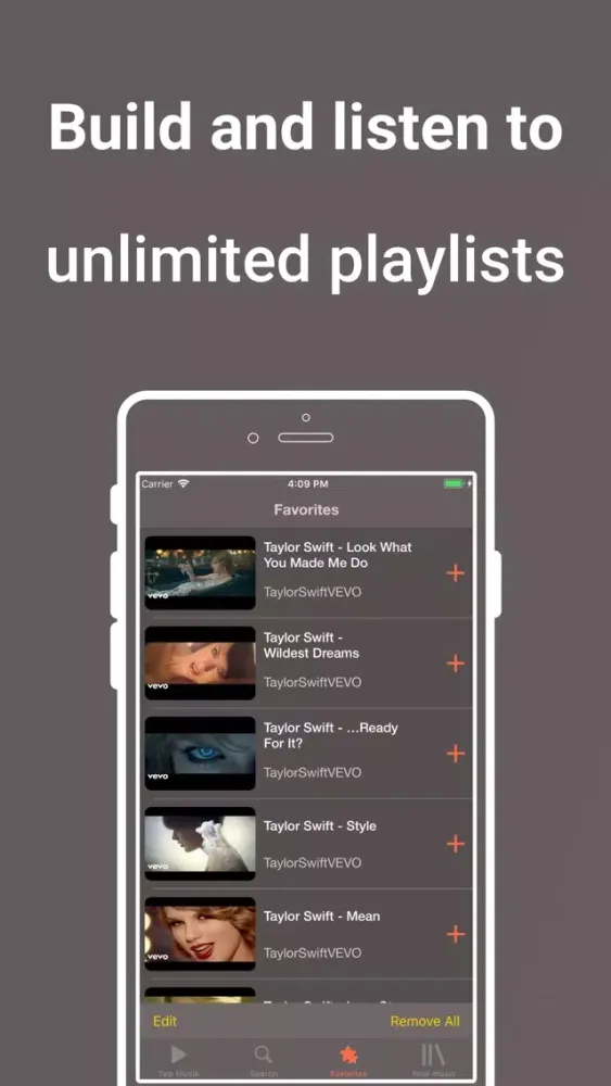 Tangkapan skrin Snaptube - Unlimited Music