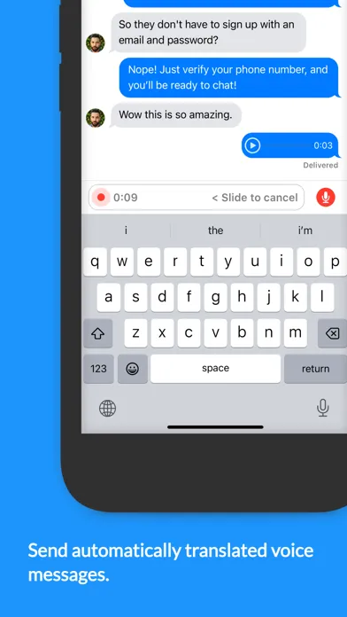 Ảnh chụp màn hình của Hello - Connect Fluently