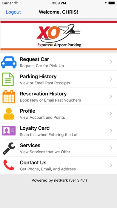 Expresso Airport Parking سکرین شاٹس