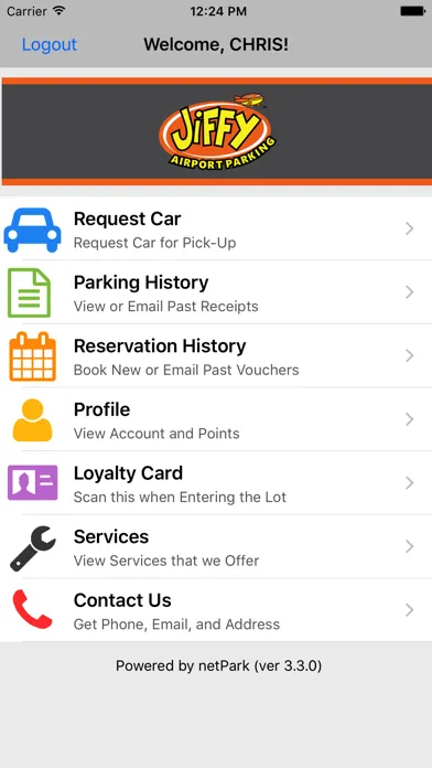 Скриншоты Jiffy Parking