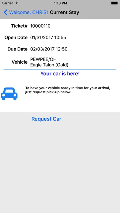 ภาพหน้าจอของ MVP Parking