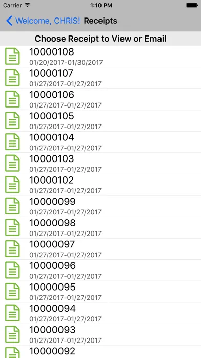 ภาพหน้าจอของ MVP Parking
