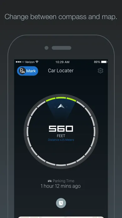 ภาพหน้าจอของ Car Locator - GPS Auto Locator, Vehicle Parking Location Finder, Reminder