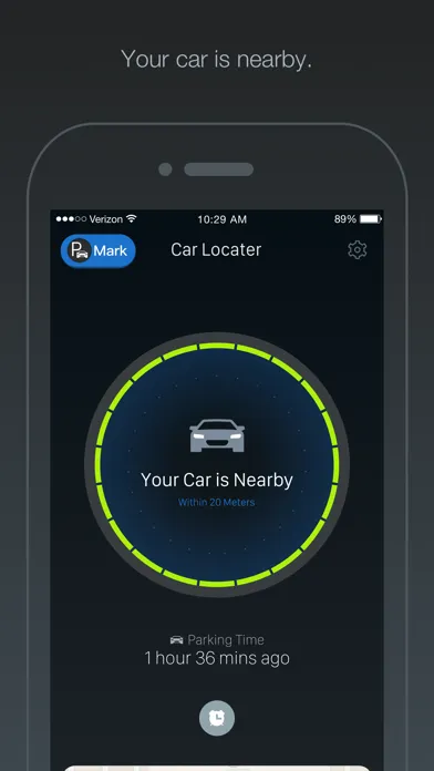 ภาพหน้าจอของ Car Locator - GPS Auto Locator, Vehicle Parking Location Finder, Reminder