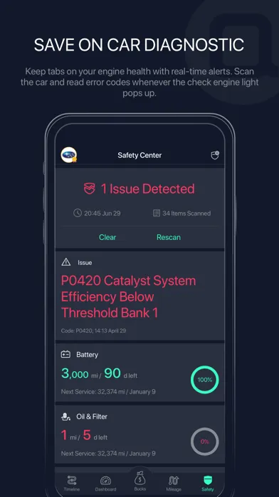 Screenshot di ZUS - Save Car Expenses