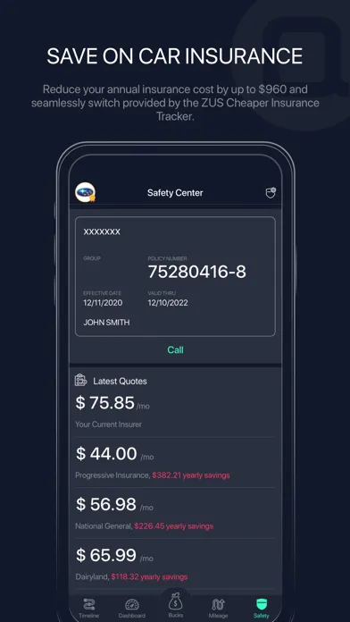 Screenshot di ZUS - Save Car Expenses
