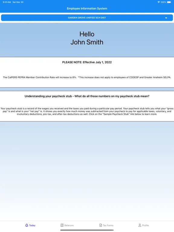 OCDE EIS iPad 应用截图