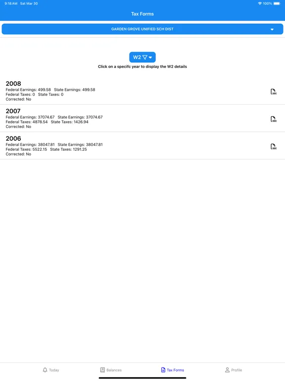 OCDE EIS iPad 应用截图