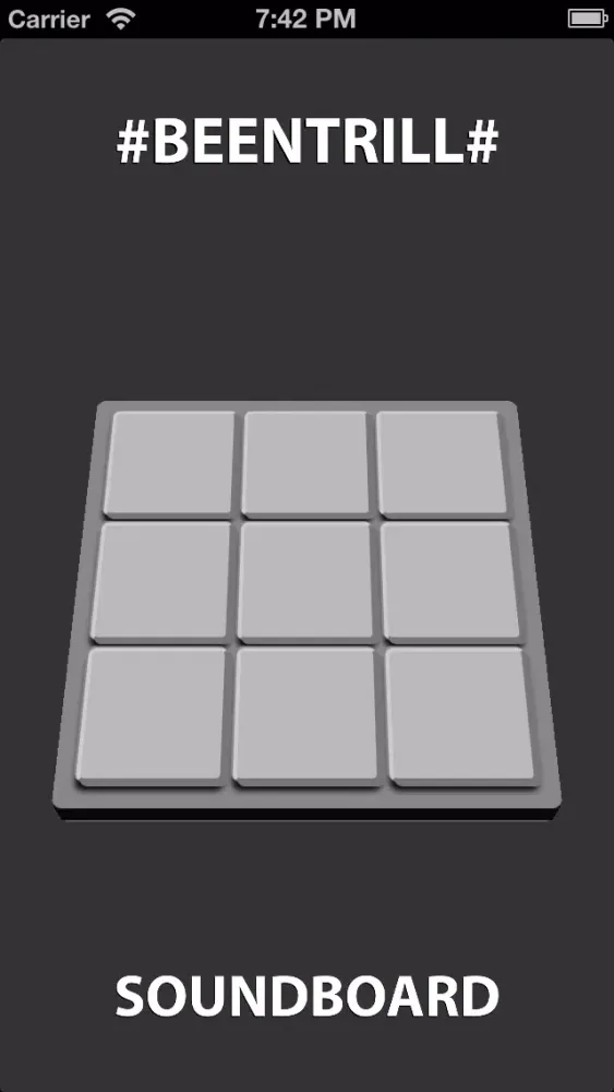 Capturas de tela do Been Trill Soundboard