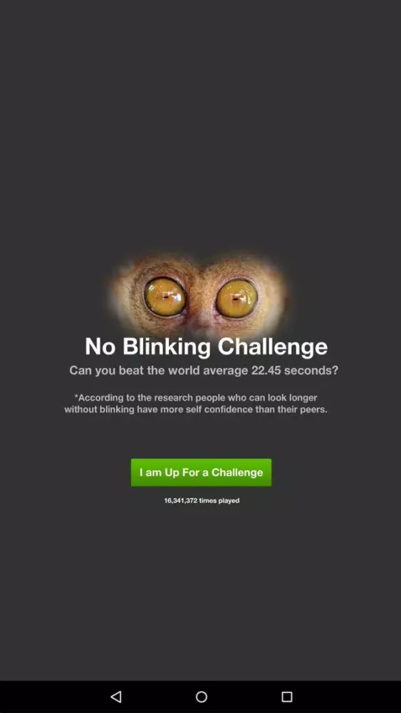 Скриншоты No Blinking Challenge