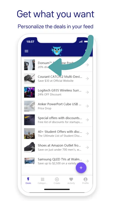 Zrzuty ekranu OwlDeals