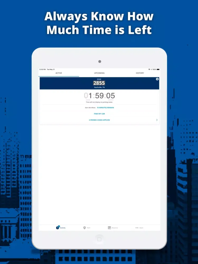 Premier Parking iPad  스크린샷