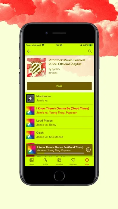 تصاویر Pitchfork Music Festival 2024