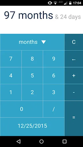 Zrzuty ekranu Date Calculator