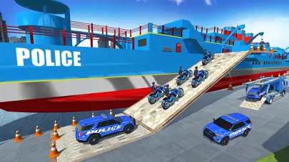 Capturas de pantalla de Police Truck Car Transport