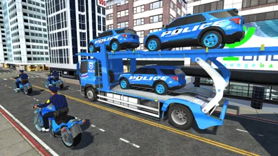 Capturas de pantalla de Police Truck Car Transport