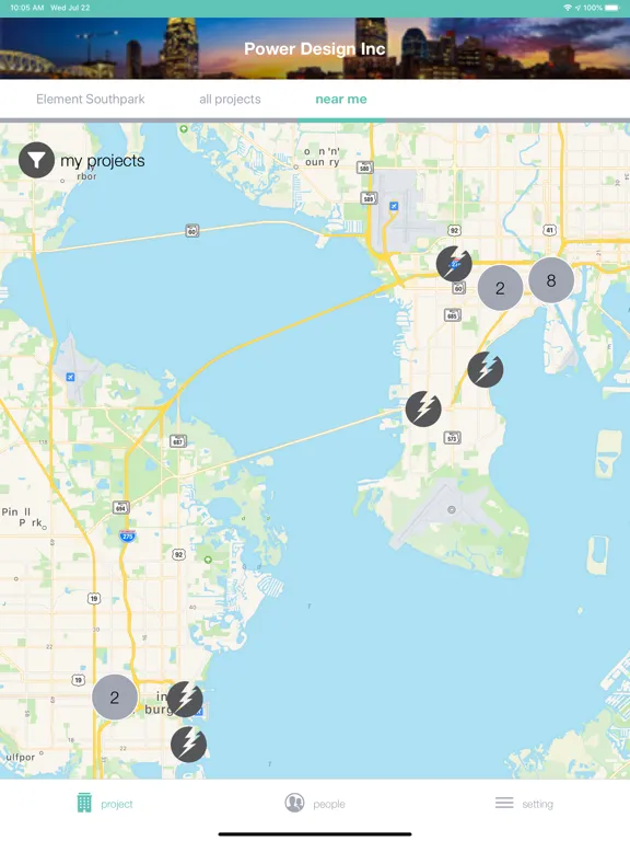 Captures d'écran de PDI CrewConnect iPad 