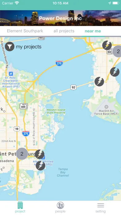 Captures d'écran de PDI CrewConnect
