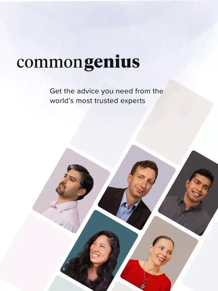 Ảnh chụp màn hình của CommonGenius - Expert Advice iPad 