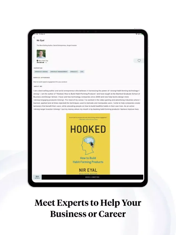 Ảnh chụp màn hình của CommonGenius - Expert Advice iPad 