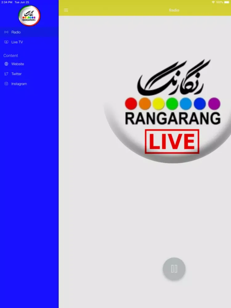 Zrzuty ekranu RANGARANG LIVE iPad 