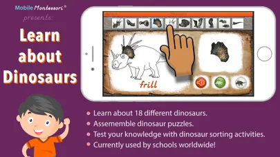 Скриншоты Let's Learn About Dinosaurs!