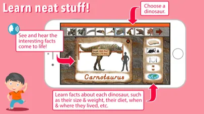 Скриншоты Let's Learn About Dinosaurs!