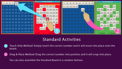Zrzuty ekranu Hundred Board -Montessori Math