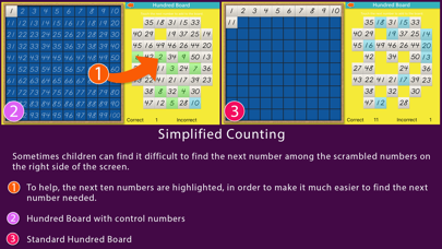 Zrzuty ekranu Hundred Board -Montessori Math