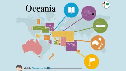 صور Oceania - Montessori Geography