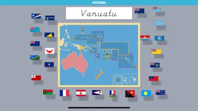 صور Oceania - Montessori Geography