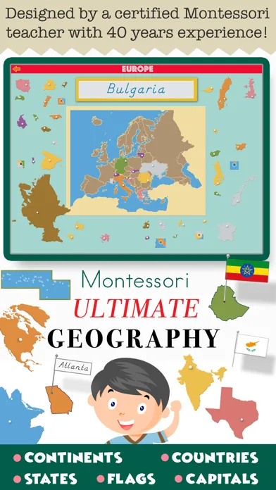 Montessori Ultimate Geography 스크린샷