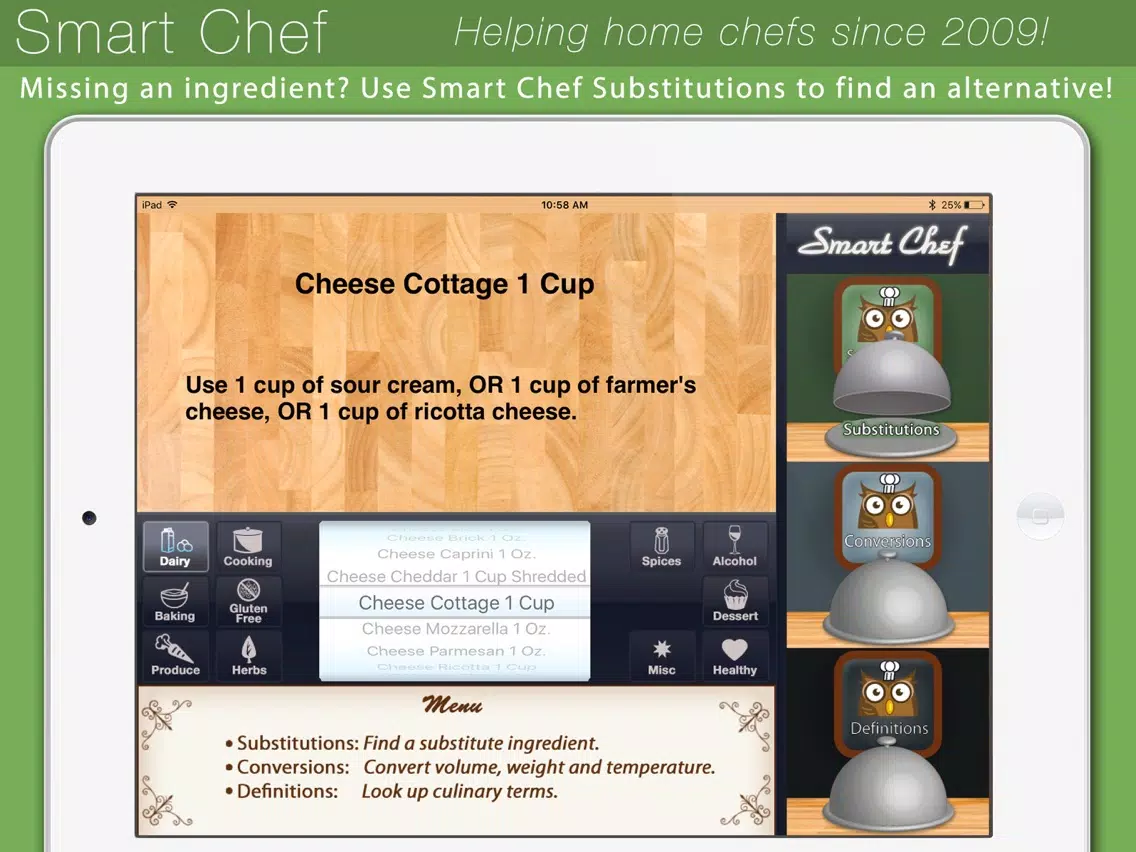 Smart Chef Suite iPad  Ekran Görüntüleri