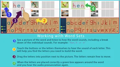 Zrzuty ekranu Montessori Movable Alphabet