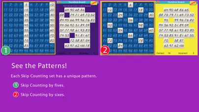 Zrzuty ekranu Skip Counting -Montessori Math