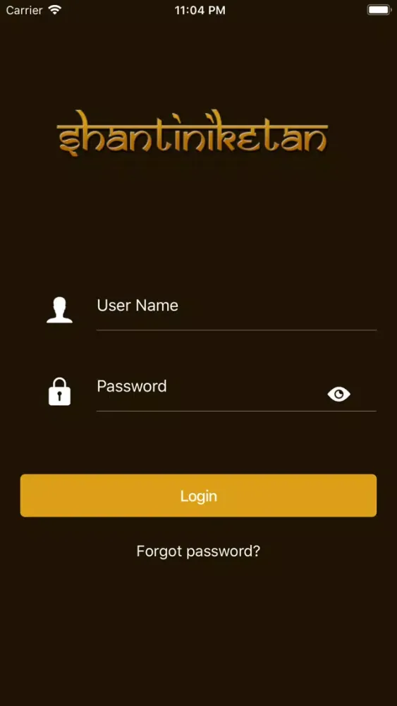 Screenshot di ShantiNiketan Admin