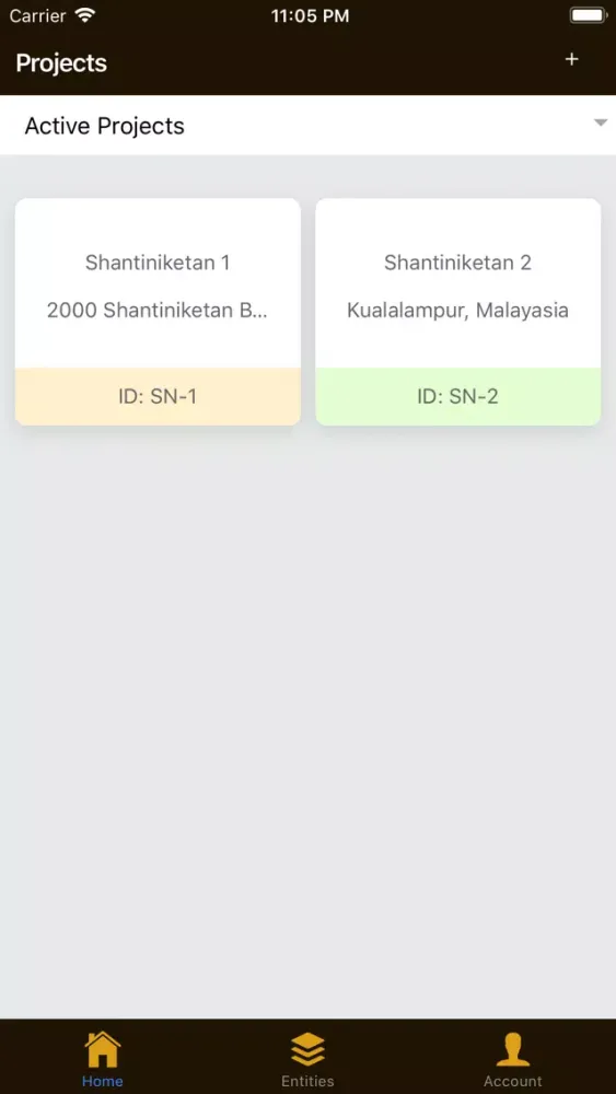 Screenshot di ShantiNiketan Admin