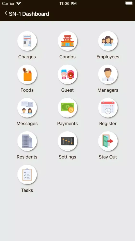 Screenshot di ShantiNiketan Admin