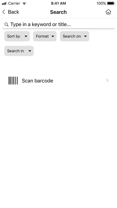 Ảnh chụp màn hình của Fremont Public Library Mobile