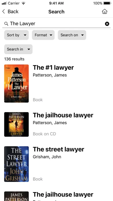 Ảnh chụp màn hình của Fremont Public Library Mobile