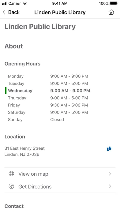 Linden Public Library應用截圖