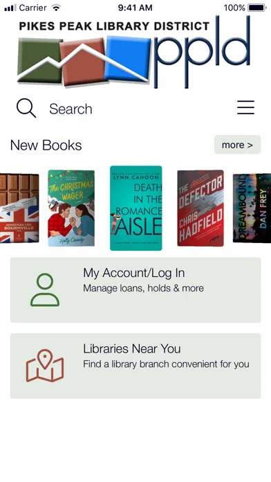 Pikes Peak Library Screenshots