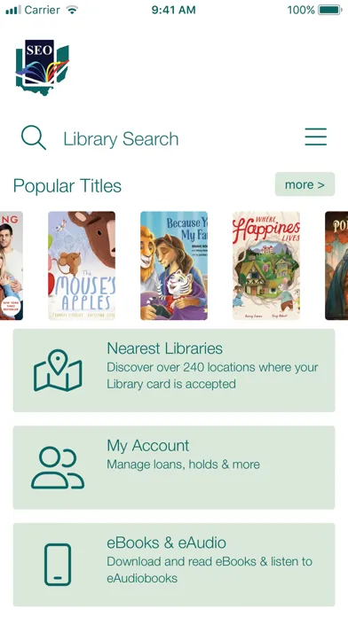 Captures d'écran de SEO Libraries App