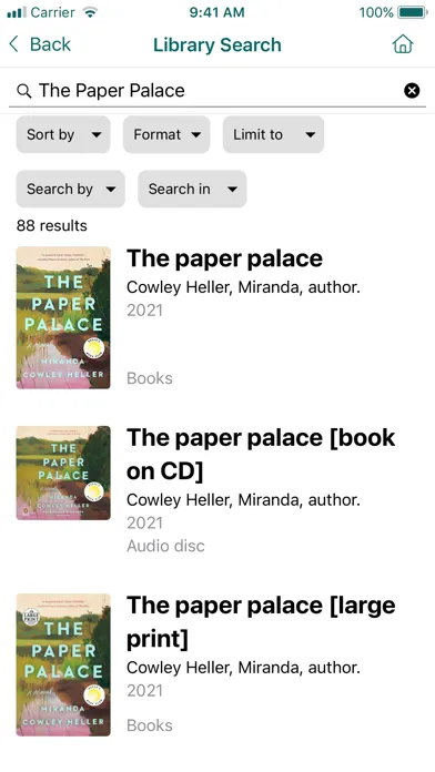 Captures d'écran de SEO Libraries App