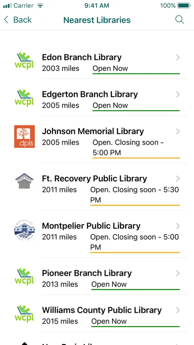 Captures d'écran de SEO Libraries App